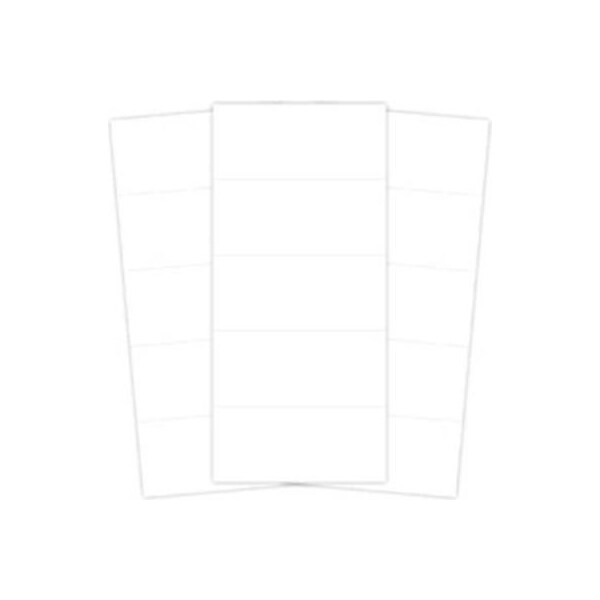 Magna Visual Magna VisualÂ Strips, Black, 2"W x 7/8"H, 25/Pack